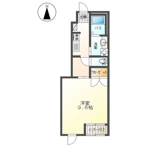 ネオ　グランドゥール・メイ 102号室 間取り