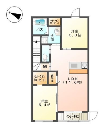 ブリスティア湘南 0201号室 間取り
