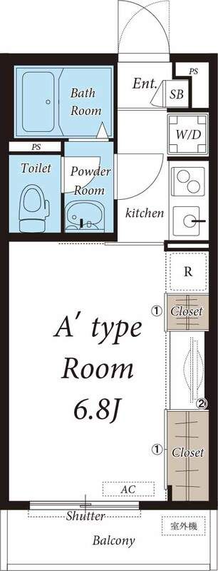 リブリ・笠間 303号室 間取り