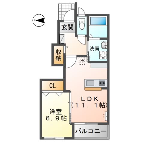 サファイアＡ 間取り