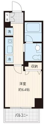 グランドエンブレム寒川 401号室 間取り