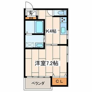 ＡＹＡ 203号室 間取り