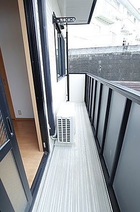 コーポソレジオ ベランダ