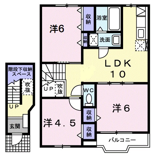 センチュリー早美Ｃ 203号室 間取り