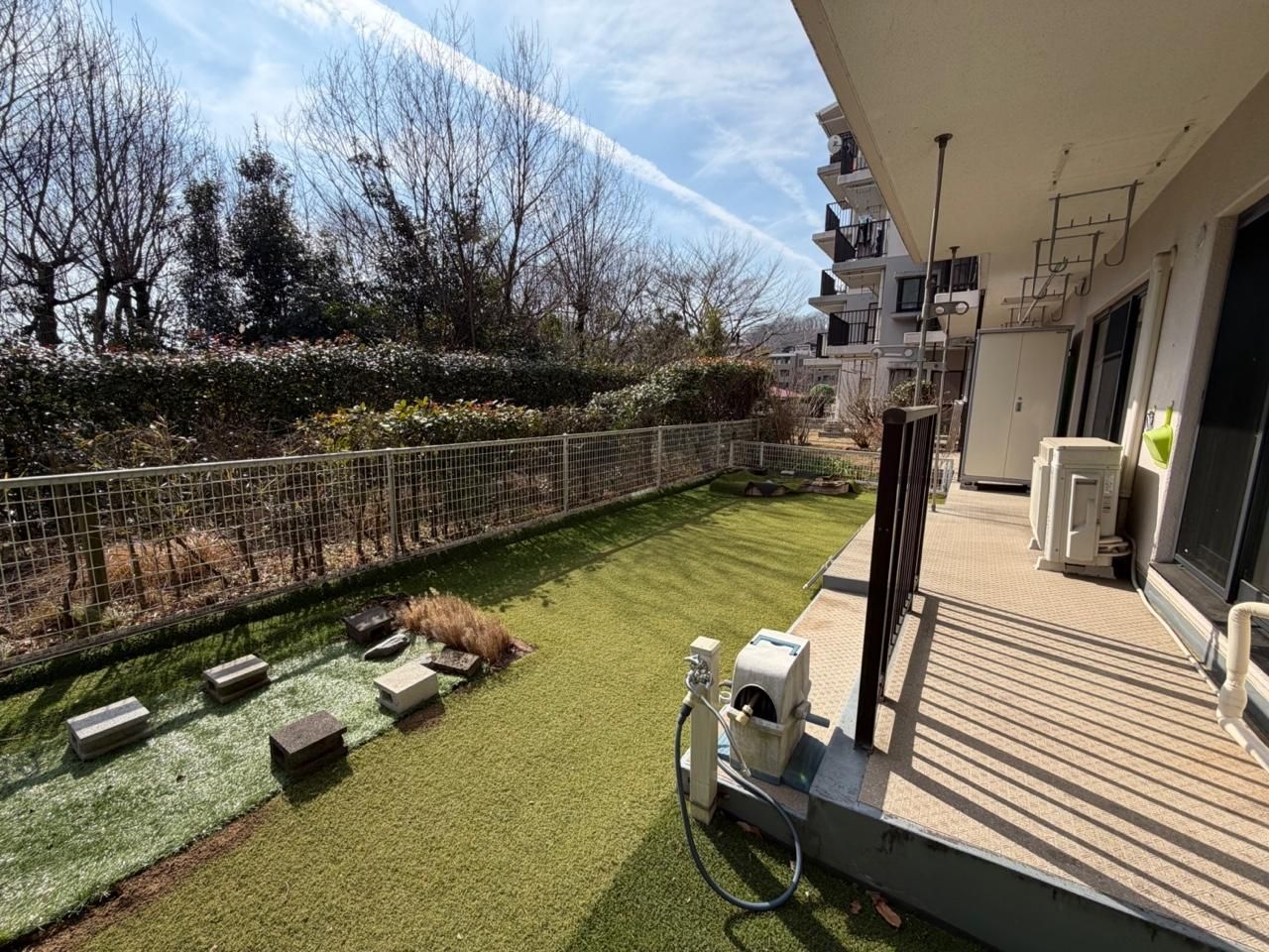 セントラルビューハイツ　3号棟 ベランダ