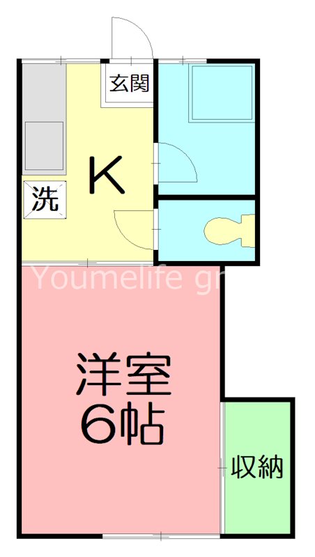 アルトゥム 202号室 間取り