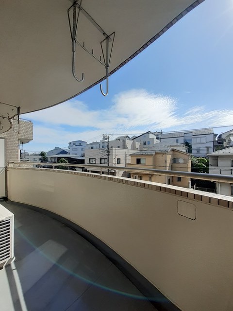 レポサール弥勒寺 ベランダ