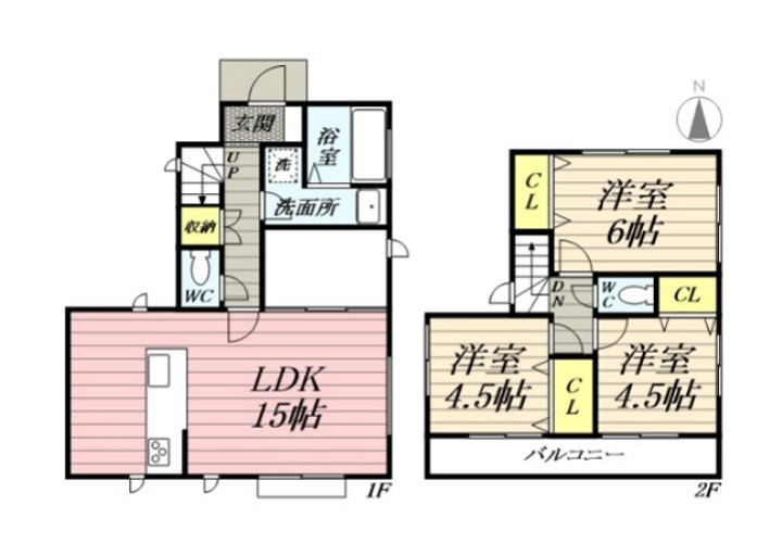 藤沢戸建て 間取り