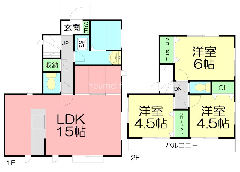 藤沢戸建て 間取り