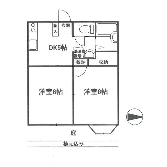 ヴェ－ル９２ 101号号室 間取り