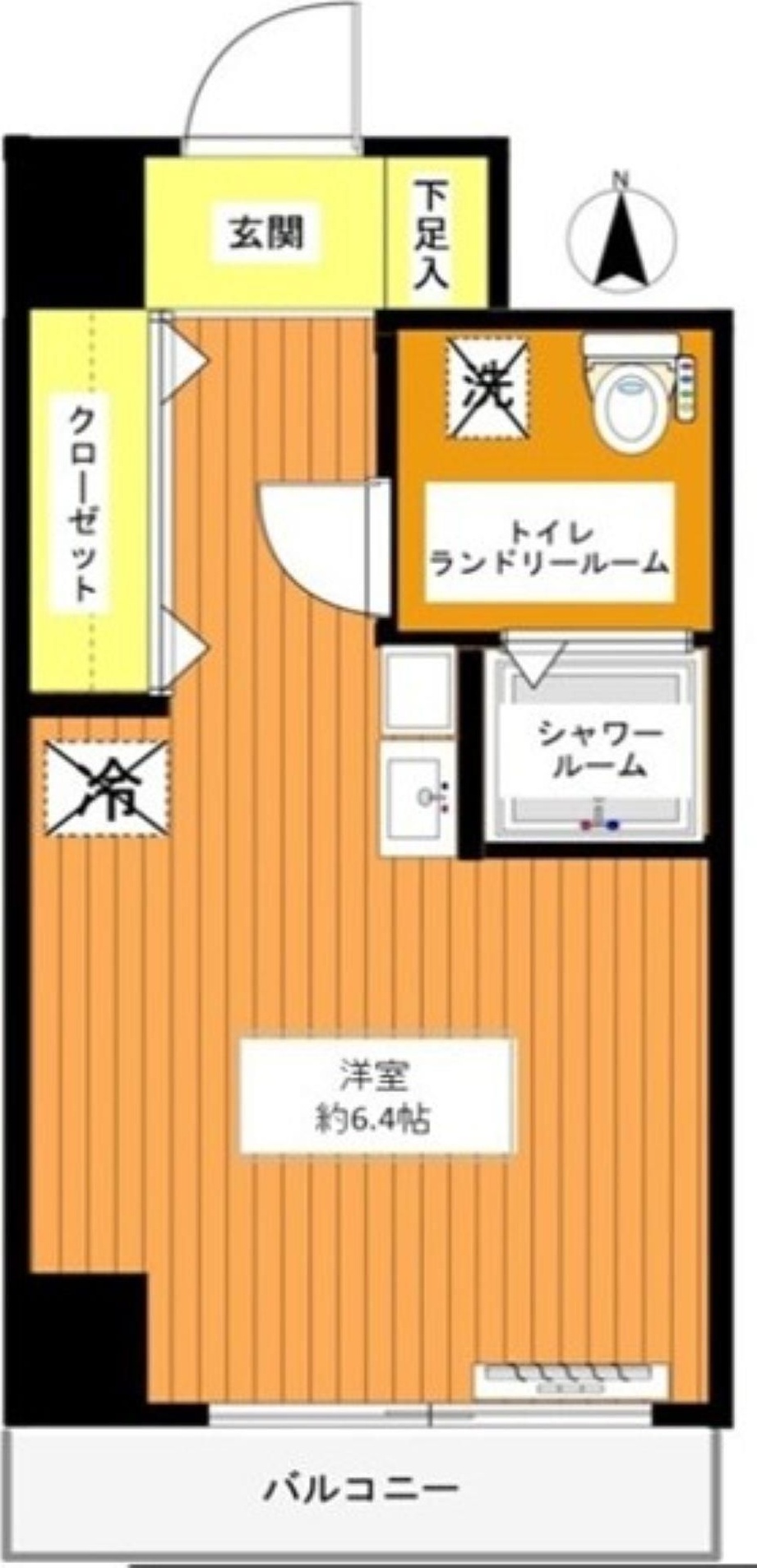 ラホーヤ藤沢 505号室 間取り