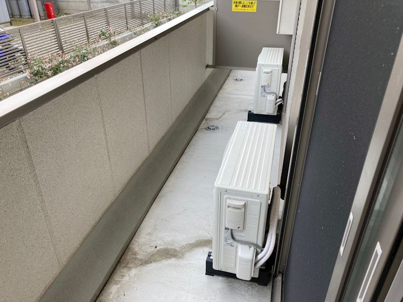 クレールナカダ ベランダ