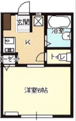 メゾンムラタ 102号室 間取り