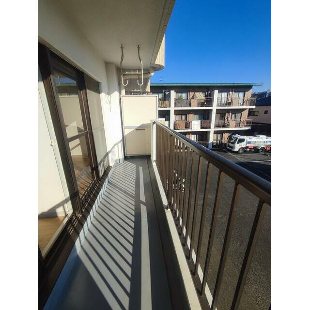 サンハイツ河原　ＮＯ．５ ベランダ