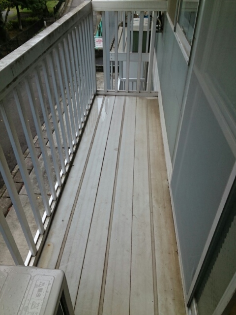 チャトラハイツ ベランダ