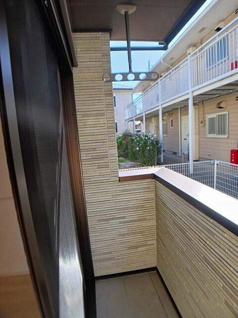 アボードＳ　ノース ベランダ