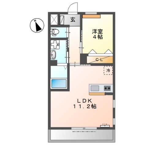 プランドール横濱 間取り