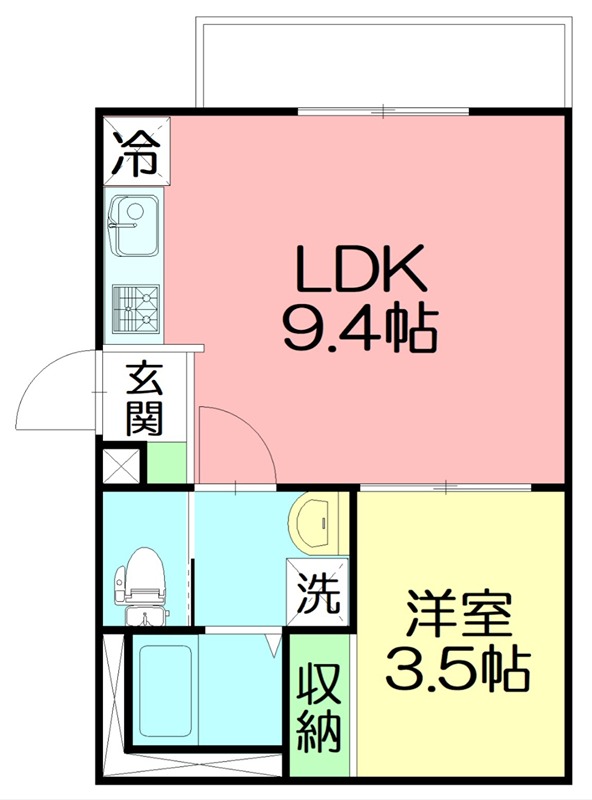 （仮）伊勢原市桜台2丁目計画 302号室 間取り