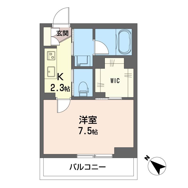 セント　ホルン 205号室 間取り