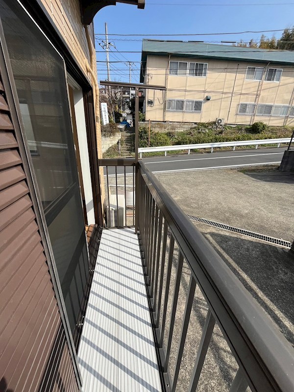 ハッピーハイツ ベランダ
