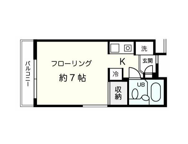 アイビーパティオ 307号室 間取り