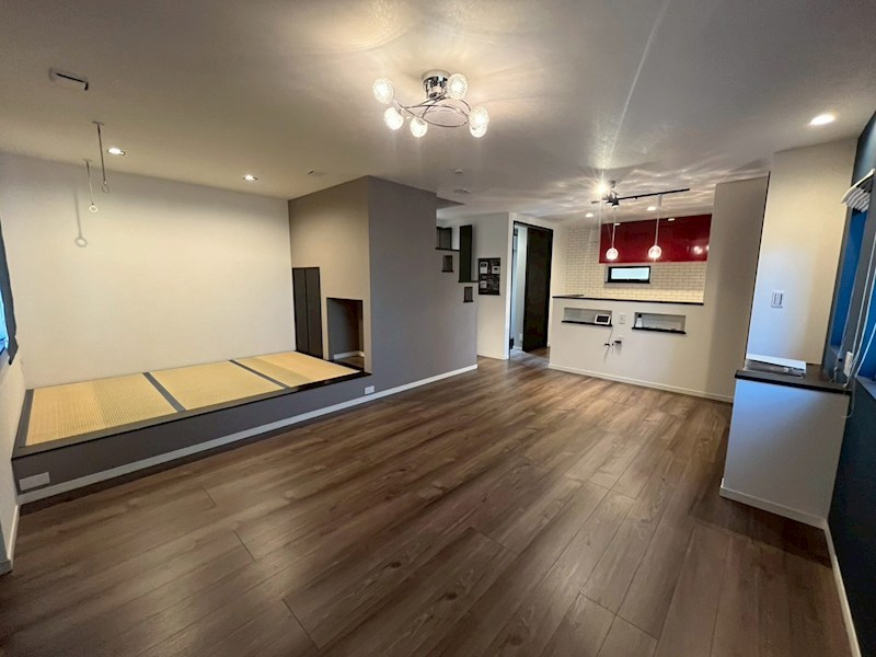 板戸戸建 リビング