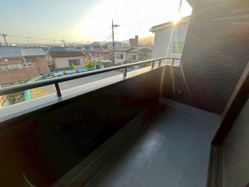 板戸戸建 ベランダ