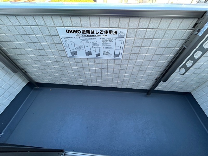 ブランメゾンＢ ベランダ