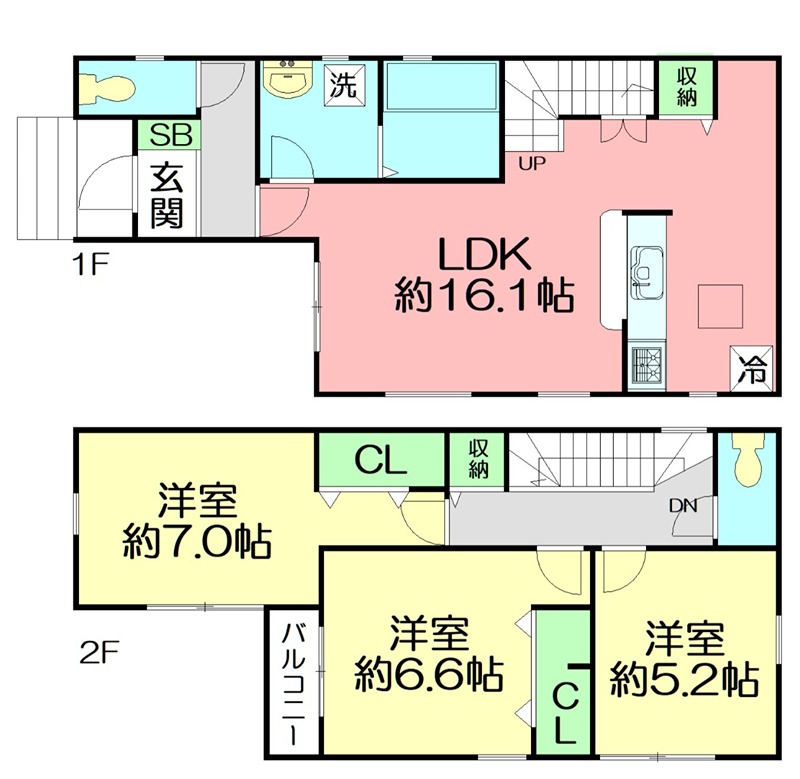 Ｓｕｍａｉ－ｔｏ茅ヶ崎市香川０２ 間取り