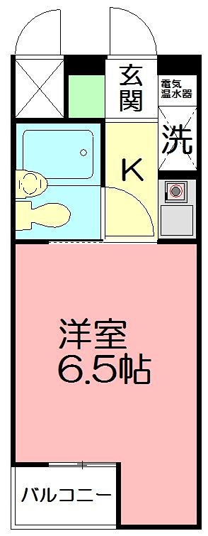 日神パレス戸塚 211号室 間取り