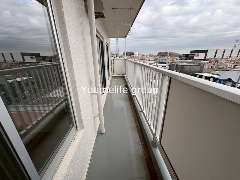 東高森団地２０号棟 ベランダ