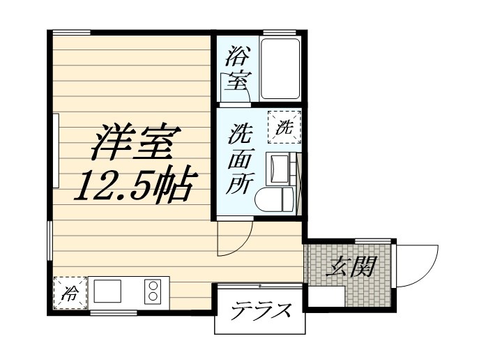 NAGISA 101号室 間取り