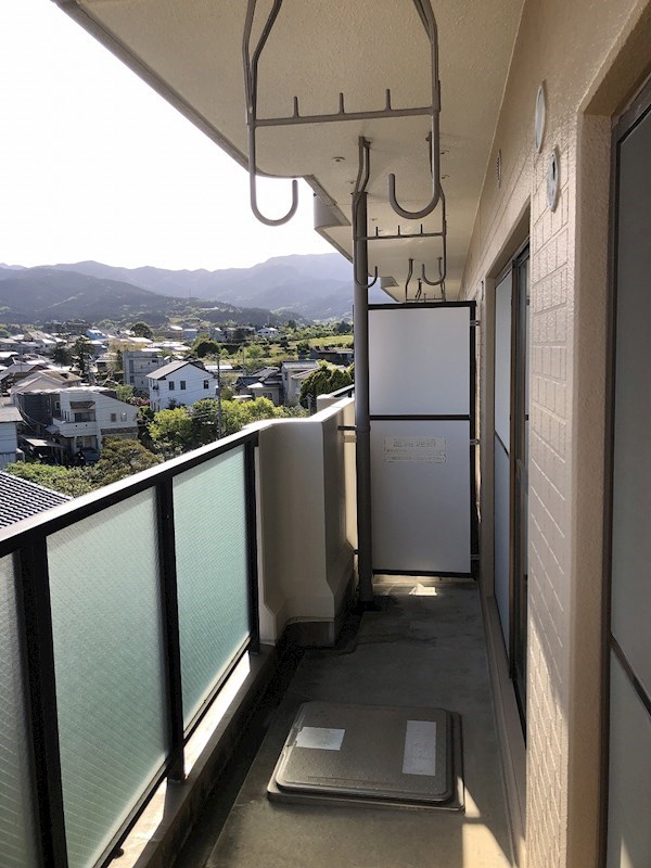 グレイスコート ベランダ