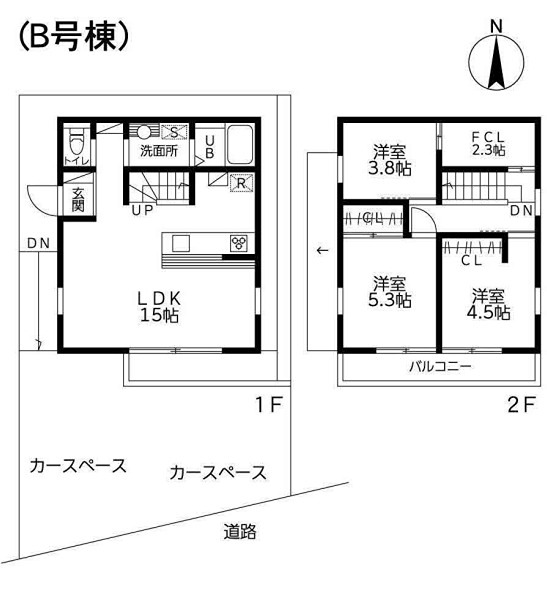 B号棟 間取り