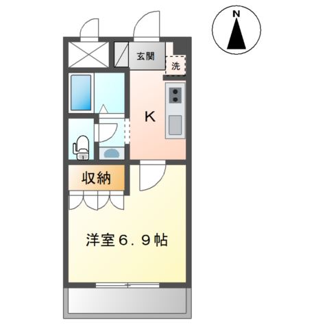 ラ・プラティーク 間取り