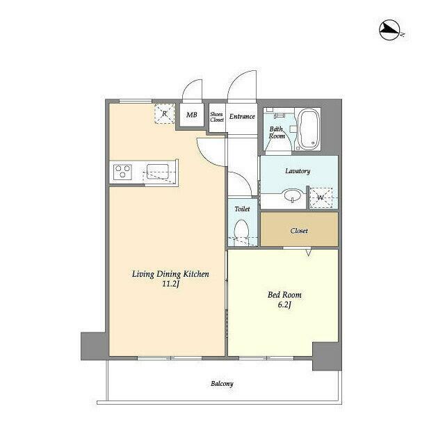 ＣＡＳＳＩＡ藤沢本町 301号室 間取り