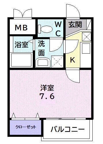 ヌーヴェルレジデンス 602号室 間取り