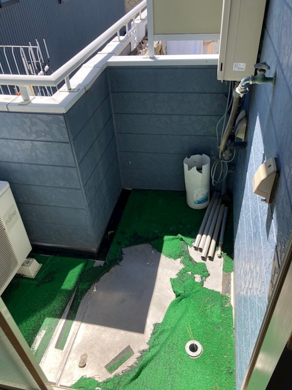 パレス・ランB ベランダ