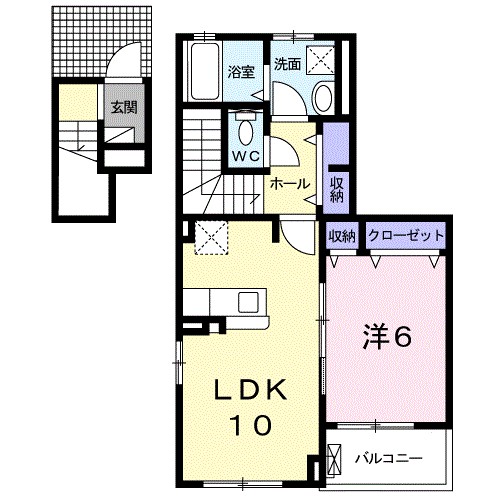 ネオ　ブルック 202号室 間取り