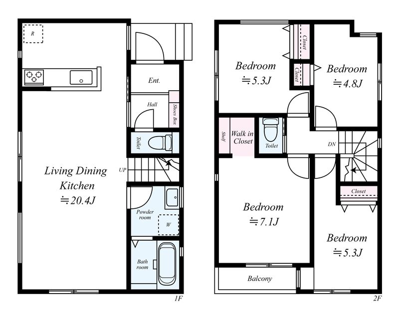 茅ヶ崎市今宿戸建 間取り