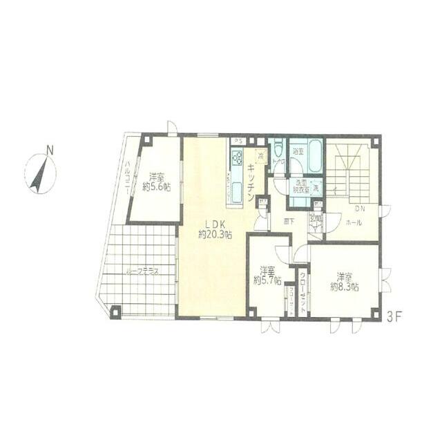 平和堂ビル 301号室 間取り