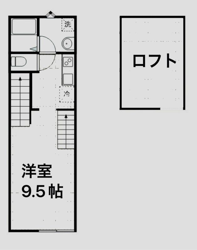 ハイジア鎌倉 203号室 間取り