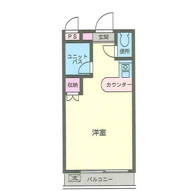 エクセレント海老名 B-302号室 間取り