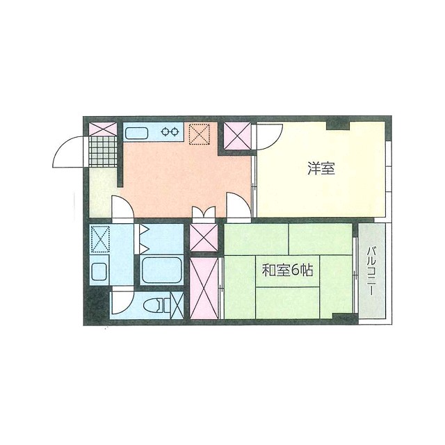 セントレージヒル 203号室 間取り