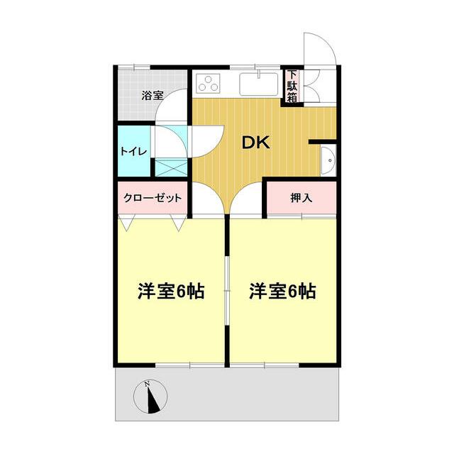 吉川ハイツ 間取り