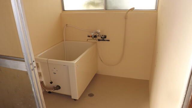 妻田藤井貸家 風呂画像