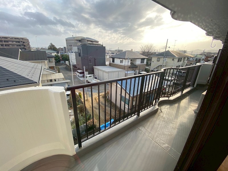 クレスト・マンション ベランダ
