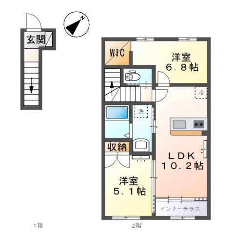 サン・サルーテ 間取り