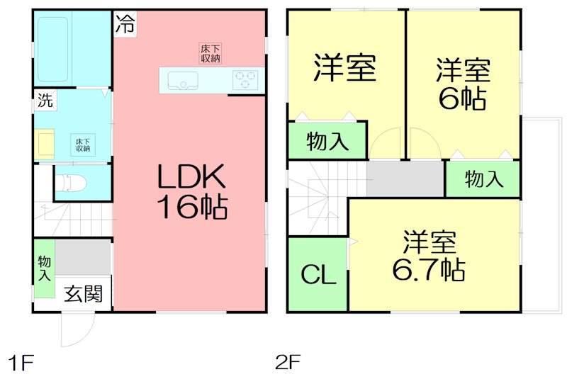 ルピナス 間取り