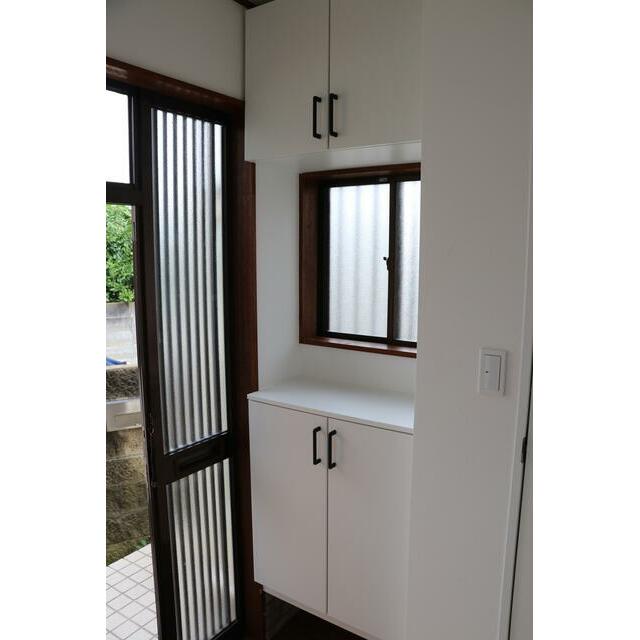 柳島一丁目貸家 玄関